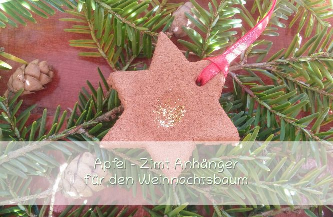 Apfel - Zimt Anhänger