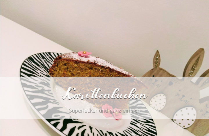 Karottenkuchen backen