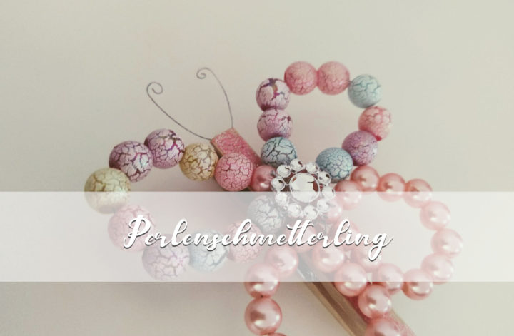 Schmetterling aus Perlen